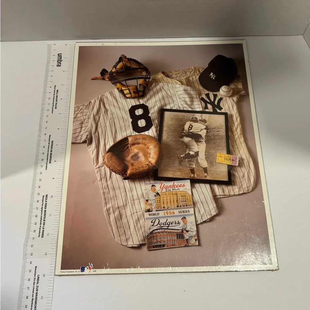 1993 No. 7 -The Perfect Game, New York Yankees-1st Edition Print-Berra/Larsen.